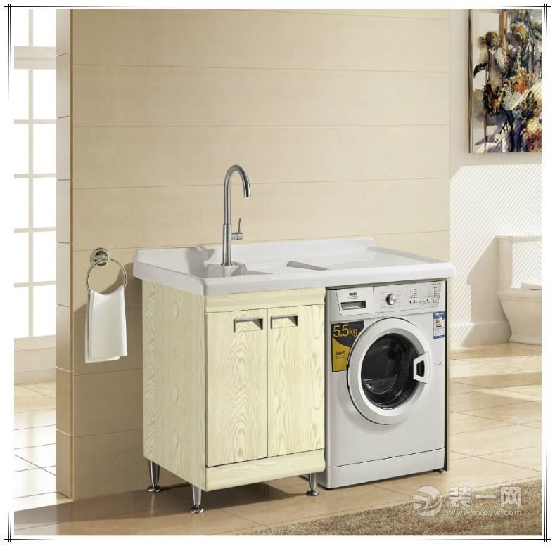 阳台洗衣机伴侣设计注意事项 设计好了洗衣柜