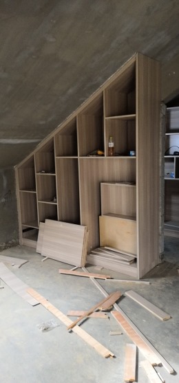 【万和城】顶加阁150㎡现代简约——烟台福山区123装饰