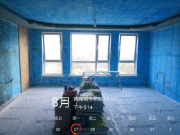 家合装饰集团—黄海城市花园248瞰海美宅基础施工中。。。。