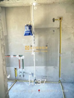 家合装饰集团—建城丽都基础施工中…