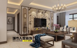 城市人家，越秀星汇凤凰170平米新中式风格，梁润修作品