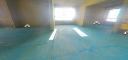 烟台容大东海岸施工工地实拍全景图13105257230